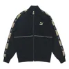Puma Luxe Logo Sports Stand Collar Jacket Black