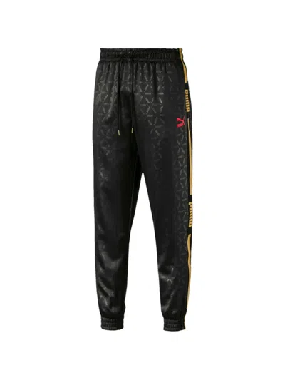 Puma Luxe Pack Track Pants In Black