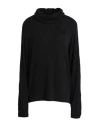 Puma Luxe Sport T7 Cowl-neck Jumper In Black