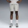 Puma M Cloudspun 5" Branded Shorts Men In Gray
