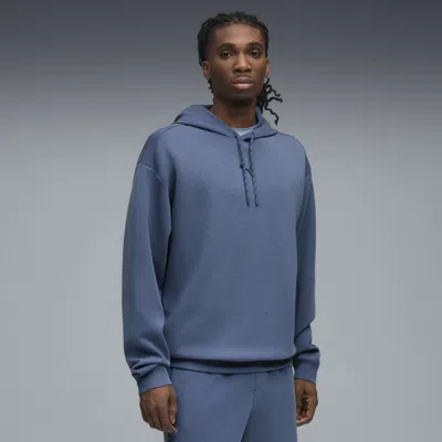 Puma M Cloudspun Hoodie Men In Blue
