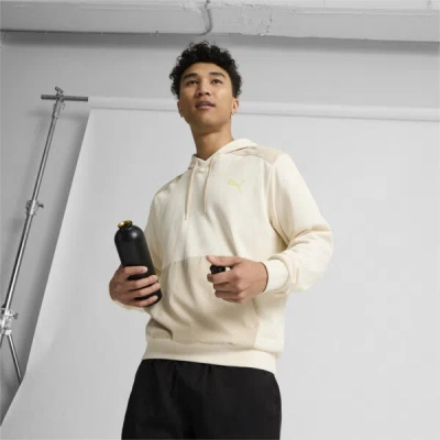 Puma M Concept Men's Training Knit Hoodie In Sugared Almond