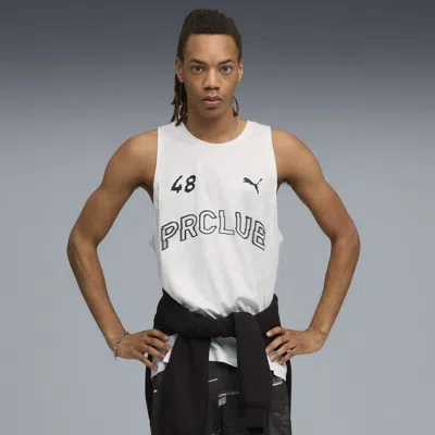 Puma M Run Club Graphic Tank Top Men In White