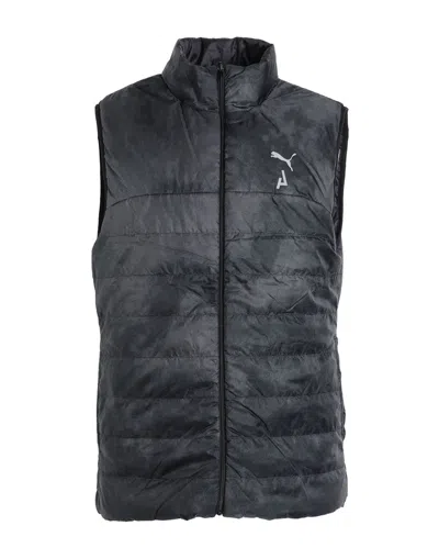Puma Down Jackets In Black