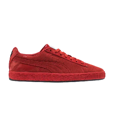 Pre-owned Puma Mac X Wmns Suede 'lady Danger' In Red