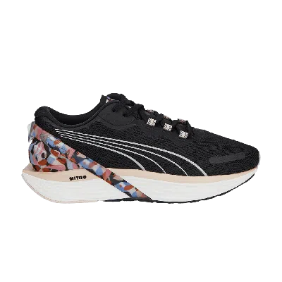 Pre-owned Puma Maggie Stephenson X Wmns Run Xx Nitro 'artwork - Black Arctic Ice'