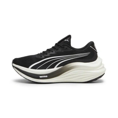 Puma Magmax Nitro™ Men's Running Shoes In Black- White-cool Dark Gray