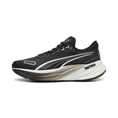Puma Magnify Nitro™ Tech 2 Men's Running Shoes In Black- White