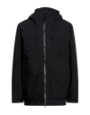 Puma Man Jacket Black Size M Polyester In Black