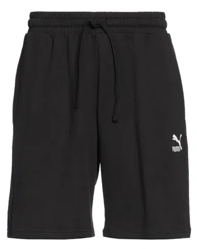 Puma Man Shorts & Bermuda Shorts Black Size Xxl Cotton, Polyester