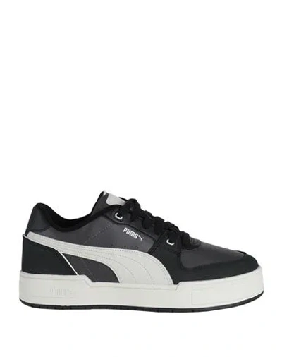 Puma Man Sneakers Black Size 13 Soft Leather