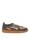 Puma Man Sneakers Chocolate Brown Size 9.5 Leather, Textile Fibers
