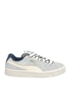 Puma Man Sneakers Light Grey Size 9 Leather, Textile Fibers In Grey