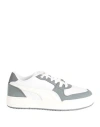 Puma Man Sneakers Light Grey Size 13 Soft Leather In Grey