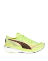 Puma Man Sneakers Lime Green Size 9 Textile Fibers In Green