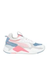 Puma Man Sneakers Sky Blue Size 7 Textile Fibers In Blue