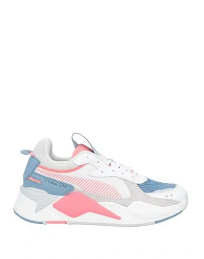 Puma Man Sneakers Sky Blue Size 7 Textile Fibers