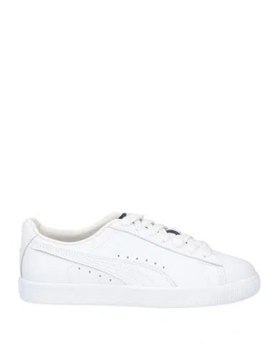 Puma Man Sneakers White Size 7 Cowhide