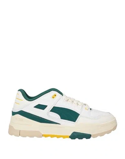 Puma Man Sneakers White Size 7.5 Leather