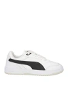 Puma Man Sneakers White Size 8.5 Leather In White