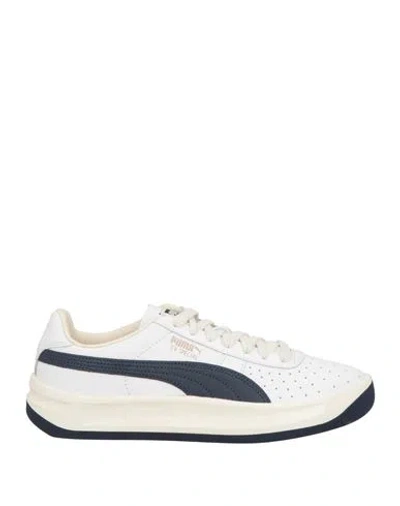 PUMA PUMA MAN SNEAKERS WHITE SIZE 9 CALFSKIN