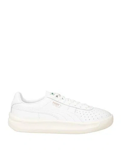 Puma Man Sneakers White Size 9 Leather