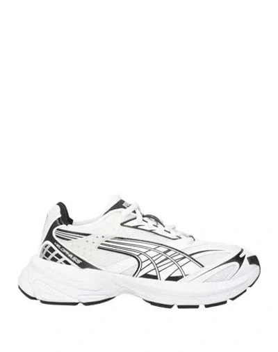 Puma Man Sneakers White Size 9 Textile Fibers