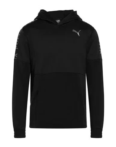 Puma Man Sweatshirt Black Size Xl Polyester