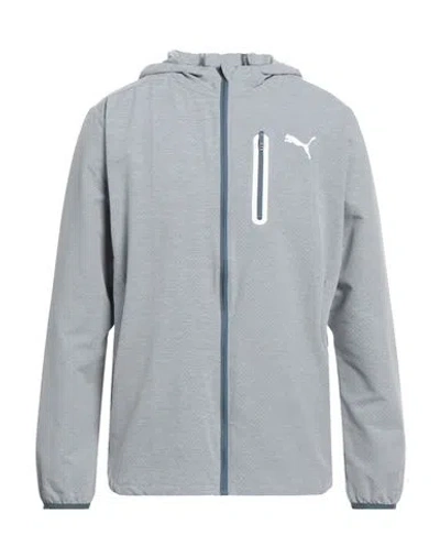 Puma Man Sweatshirt Grey Size Xxl Polyester