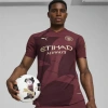 Puma Manchester City 24/25 Men's Authentic Third Soccer Jersey In Dark Jasper