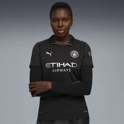 Puma Manchester City 25/26 Replica Away Jersey Women In Black