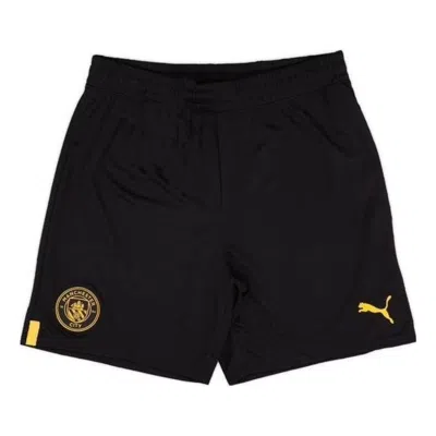 Puma Manchester City F.c. 22/23 Replica Shorts 'black Gold'