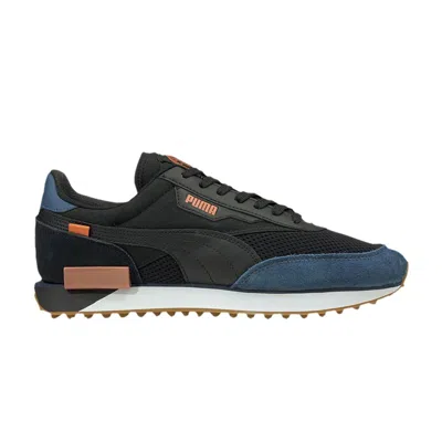 Pre-owned Puma Manchester City Fc X  Future Rider Fc 'black Denim Gum' | Men's Size 9
