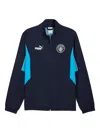 Puma Manchester City Football Archive Jacket In Blue