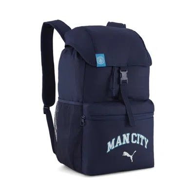 Puma Manchester City Ftblculture 24l Backpack In Blue
