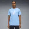 Puma Manchester City Ftblculture T-shirt Men In Blue