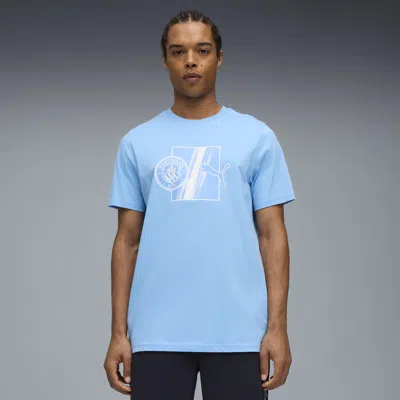 Puma Manchester City Ftblculture T-shirt Men In Blue