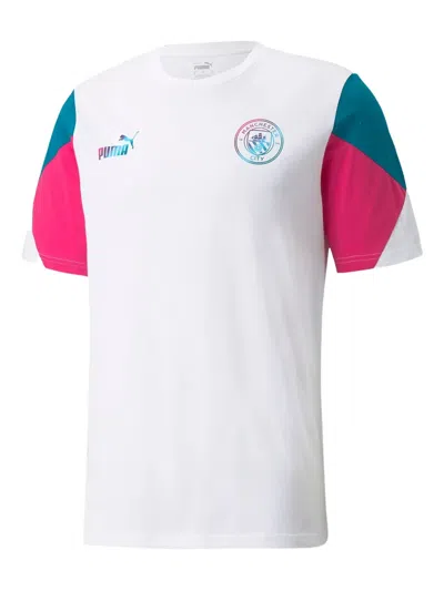 Puma Manchester City Ftblculture T-shirt In White