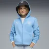 Puma Manchester City Ftblessentials Hooded Jacket Big Kids