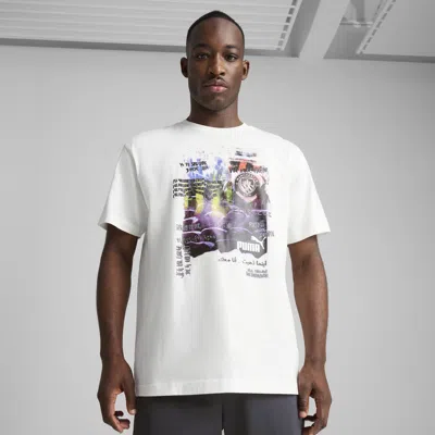 Puma Manchester City Ftblnrgy+ Men's T-shirt In White