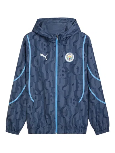 Puma Manchester City Jacket In Blue