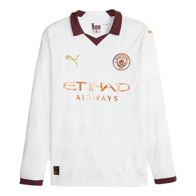 Puma Manchester City Kids Away Shirt 2023/24 Season 'white'