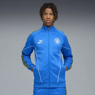 Puma Manchester City King Anthem Jacket Men In Blue