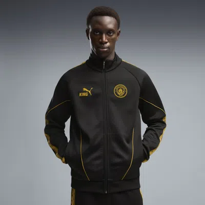 Puma Manchester City King Anthem Men's Track Jacket In Black