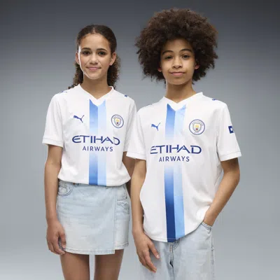 Puma Manchester City Third Big Kids' Soccer Jersey In Multi