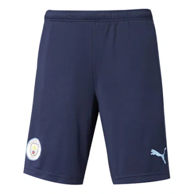 Puma Manchester City Third Shorts 'navy' In Blue