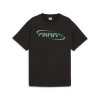 Puma Martian Sunset Big Kids' T-shirt In Black