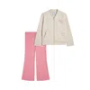 Puma Matching Sets Toddlers' Fleece Jacket And Flare Leggings In Multi
