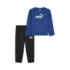 Puma Matching Sets Toddlers' Fleece Sweatshirt And Joggers In Blue