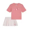 Puma Matching Sets Toddlers' T-shirt And Skort In Animal Print